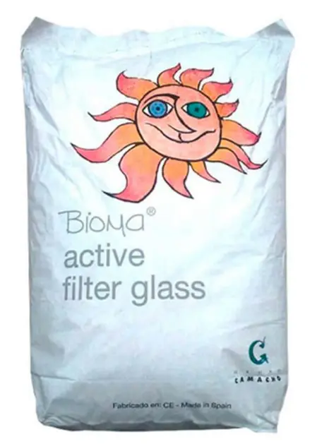 Saco vidrio filtrante Bioma